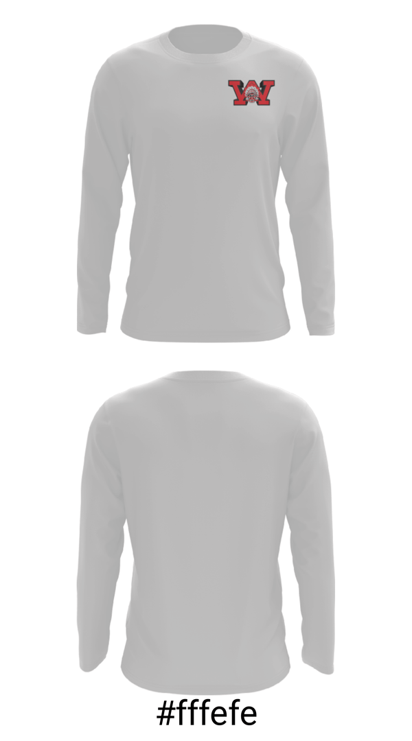 Long Sleeve Performance Shirt, Wayne High School Basketball, Men's Basketball, Teamtime, Team time, sublimation, custom sports apparel, team uniforms, spirit wear, spiritwear, sports uniforms, custom shirts, team store, custom team store, fundraiser sports, apparel fundraiser