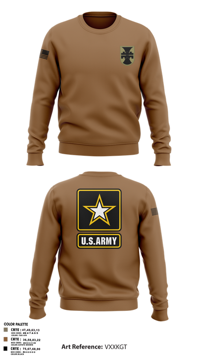 702nd eng 57961606 Crew Neck Sweatshirt - 2