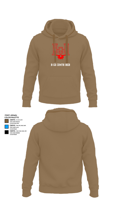 B co 334th BEB 63432042 Hoodie - 11