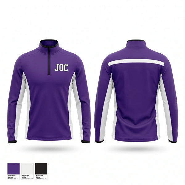 Quarter Zip Jacket, JOC, , Teamtime, Team time, sublimation, custom sports apparel, team uniforms, spirit wear, spiritwear, sports uniforms, custom shirts, team store, custom team store, fundraiser sports, apparel fundraiser