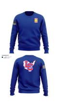 Lewis County Lions 17232794 Crew Neck Sweatshirt - 10