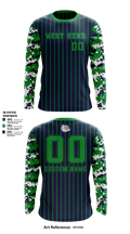 West Bend 9U Bulldogs Long Sleeve Performance Shirt - 5