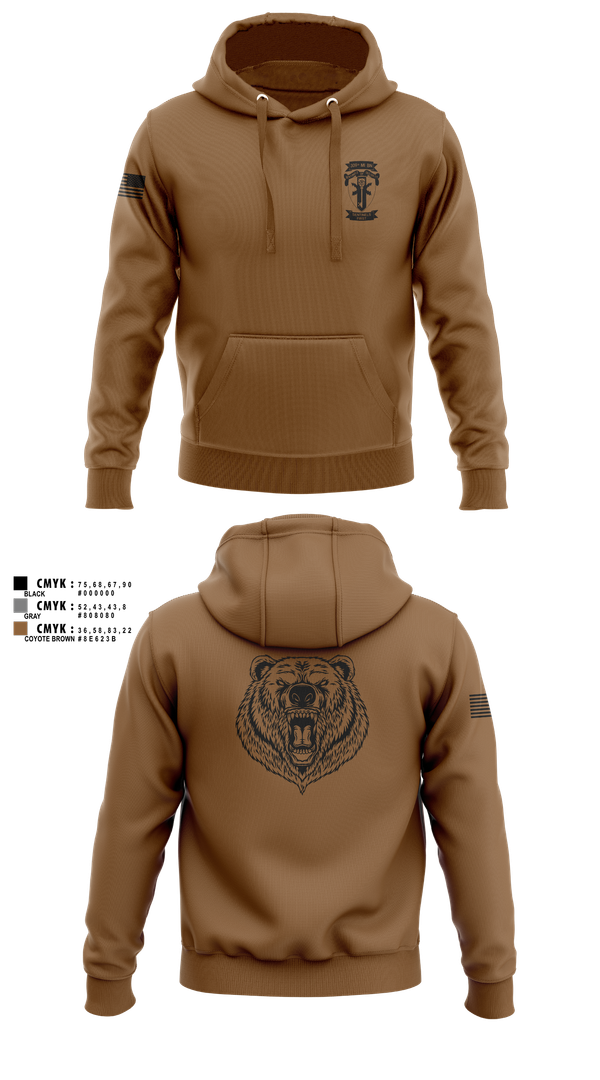 Hoodie, HQ, 309TH MI BN, , Teamtime, Team time, sublimation, custom sports apparel, team uniforms, spirit wear, spiritwear, sports uniforms, custom shirts, team store, custom team store, fundraiser sports, apparel fundraiser