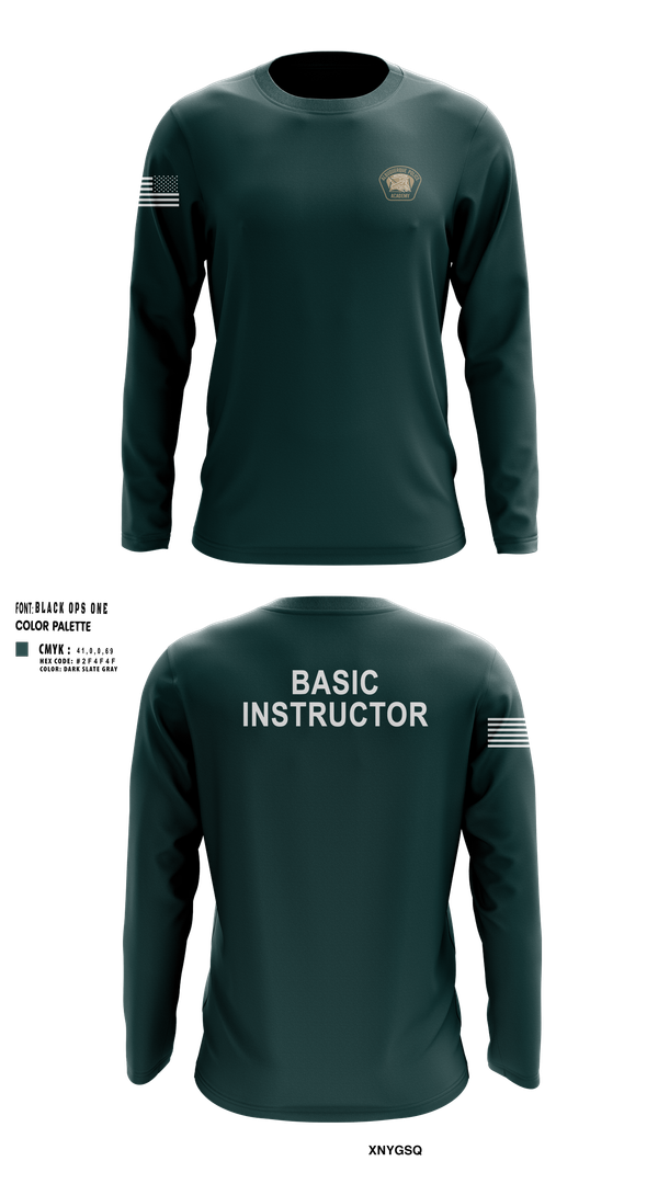 Long Sleeve Performance Shirt, Academy- Basic Unit, Police, Teamtime, Team time, sublimation, custom sports apparel, team uniforms, spirit wear, spiritwear, sports uniforms, custom shirts, team store, custom team store, fundraiser sports, apparel fundraiser