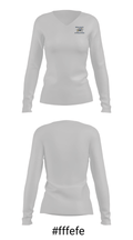 Bolivar Middle School Basketball 46084278 Women's Long Sleeve V-neck Shirt - 20
