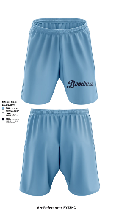 Manchester Bombers Athletic Shorts With Pockets - 5