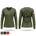 AIMC 2-26 97225126 Women's Long Sleeve V-neck Shirt - 1