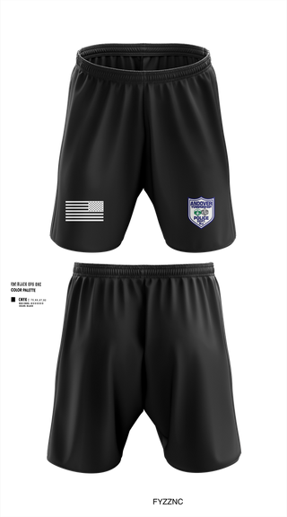 Athletic Shorts With Pockets, Andover Township Police Department, , Teamtime, Team time, sublimation, custom sports apparel, team uniforms, spirit wear, spiritwear, sports uniforms, custom shirts, team store, custom team store, fundraiser sports, apparel fundraiser