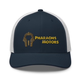 Pharaohs motors Retro Trucker Hat | Yupoong 6606