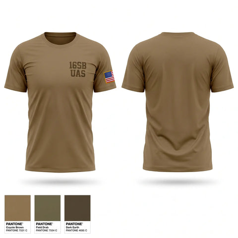 Old School Cotton Feel Shirt, 16SB UAS, Army, Teamtime, Team time, sublimation, custom sports apparel, team uniforms, spirit wear, spiritwear, sports uniforms, custom shirts, team store, custom team store, fundraiser sports, apparel fundraiser