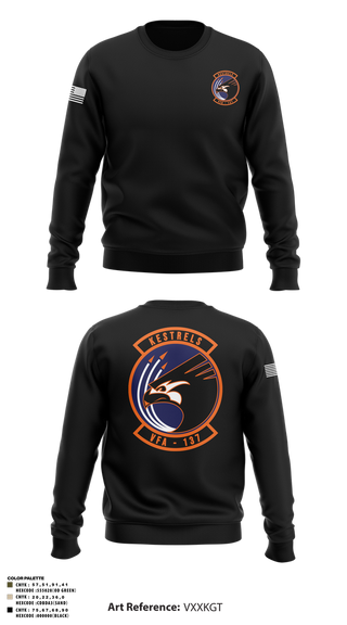 Crew Neck Sweatshirt, Kestrels, Navy, Teamtime, Team time, sublimation, custom sports apparel, team uniforms, spirit wear, spiritwear, sports uniforms, custom shirts, team store, custom team store, fundraiser sports, apparel fundraiser