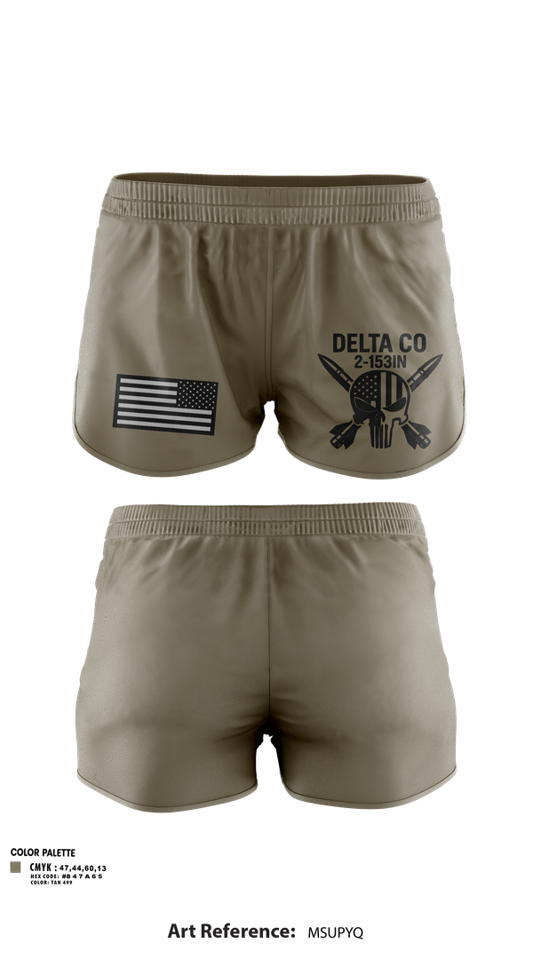 Ranger Panties, , National Guard, Teamtime, Team time, sublimation, custom sports apparel, team uniforms, spirit wear, spiritwear, sports uniforms, custom shirts, team store, custom team store, fundraiser sports, apparel fundraiser