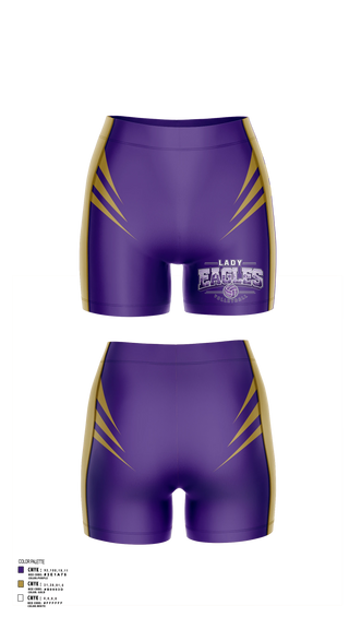 Womens Shorts, Lady Eagles, Women's Volleyball, Teamtime, Team time, sublimation, custom sports apparel, team uniforms, spirit wear, spiritwear, sports uniforms, custom shirts, team store, custom team store, fundraiser sports, apparel fundraiser
