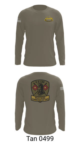 Long Sleeve Performance Shirt, 6-8 CAV, , Teamtime, Team time, sublimation, custom sports apparel, team uniforms, spirit wear, spiritwear, sports uniforms, custom shirts, team store, custom team store, fundraiser sports, apparel fundraiser