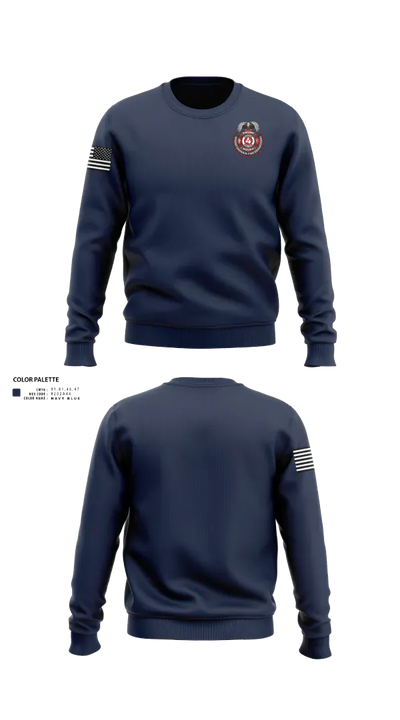 Mount Ephraim Fire Department 37755882 Crew Neck Sweatshirt - 21