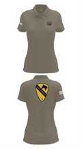 1st cav Div 3abct 85829502 Women's Short Sleeve Performance Polo  - 75