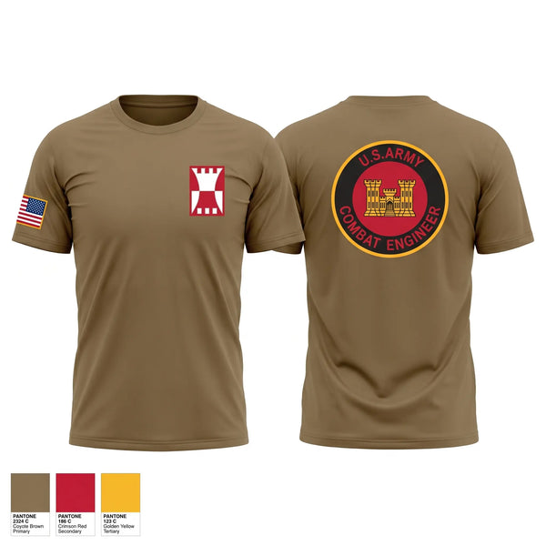 Old School Cotton Feel Shirt, 855 EUD, Army, Teamtime, Team time, sublimation, custom sports apparel, team uniforms, spirit wear, spiritwear, sports uniforms, custom shirts, team store, custom team store, fundraiser sports, apparel fundraiser