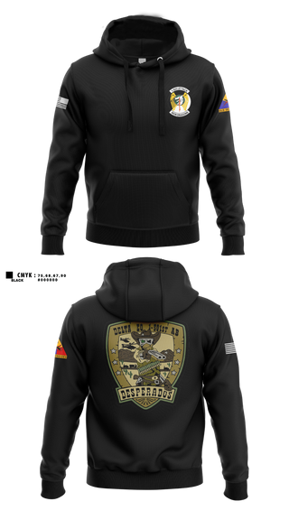 Hoodie, D Co, 1-501st AB, Army, Teamtime, Team time, sublimation, custom sports apparel, team uniforms, spirit wear, spiritwear, sports uniforms, custom shirts, team store, custom team store, fundraiser sports, apparel fundraiser
