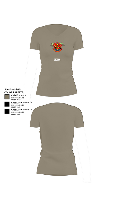 Womens Short Sleeve Vneck Shirt, HQBN, , Teamtime, Team time, sublimation, custom sports apparel, team uniforms, spirit wear, spiritwear, sports uniforms, custom shirts, team store, custom team store, fundraiser sports, apparel fundraiser