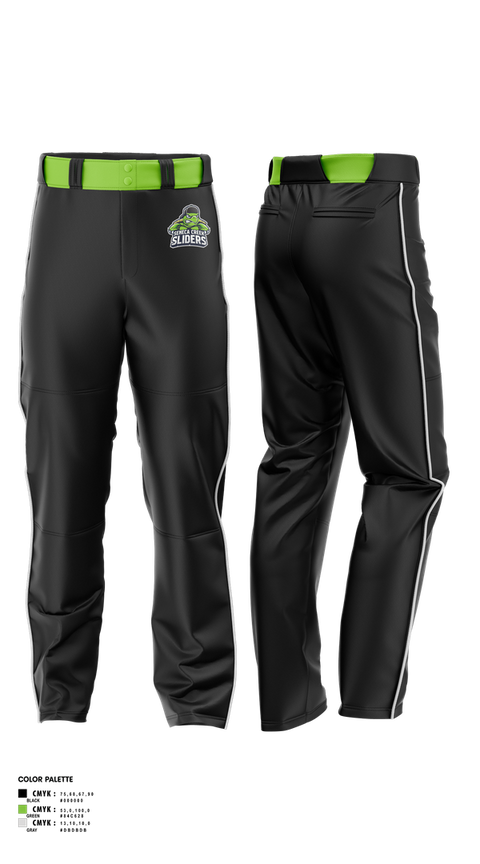 Baseball Pants, Seneca Creek Sliders, Baseball, Teamtime, Team time, sublimation, custom sports apparel, team uniforms, spirit wear, spiritwear, sports uniforms, custom shirts, team store, custom team store, fundraiser sports, apparel fundraiser
