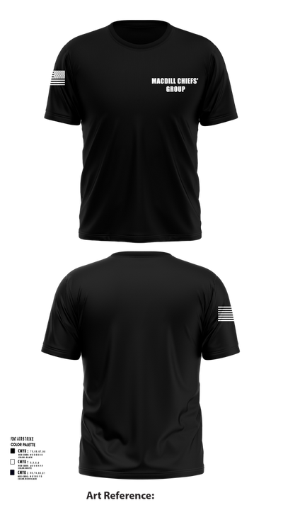 MacDill Chiefs' Group 59978394 Short Sleeve Performance Shirt - 101