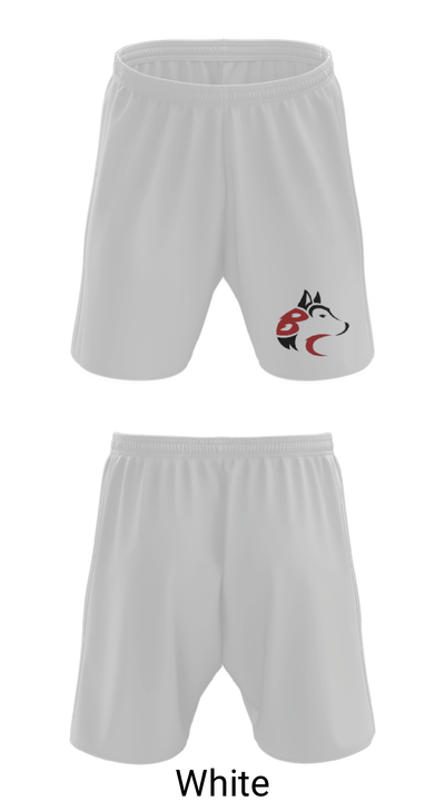 Benzie Central High School Wrestling 6539226 Athletic Shorts With Pockets - 1