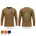 USS FRANK E PETERSEN JR 34251386 Long Sleeve Performance Shirt - 1