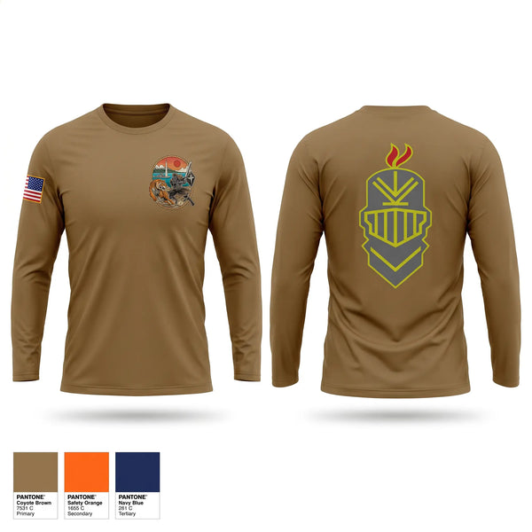Long Sleeve Performance Shirt, USS FRANK E PETERSEN JR, Navy, Teamtime, Team time, sublimation, custom sports apparel, team uniforms, spirit wear, spiritwear, sports uniforms, custom shirts, team store, custom team store, fundraiser sports, apparel fundraiser