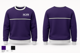 Crew Neck Sweatshirt, Northern Virginia Section of National Council of Negro Women, , Teamtime, Team time, sublimation, custom sports apparel, team uniforms, spirit wear, spiritwear, sports uniforms, custom shirts, team store, custom team store, fundraiser sports, apparel fundraiser