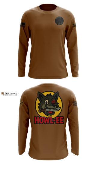 Long Sleeve Performance Shirt, 389th WOLFPACK, Army, Teamtime, Team time, sublimation, custom sports apparel, team uniforms, spirit wear, spiritwear, sports uniforms, custom shirts, team store, custom team store, fundraiser sports, apparel fundraiser