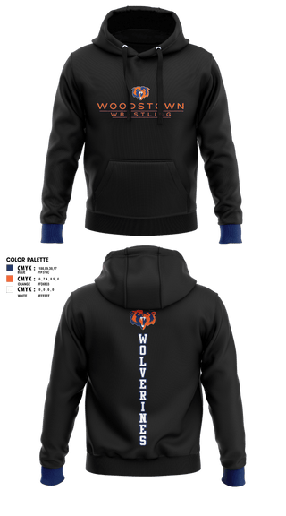 Hoodie, Woodstown Wrestling, Wrestling, Teamtime, Team time, sublimation, custom sports apparel, team uniforms, spirit wear, spiritwear, sports uniforms, custom shirts, team store, custom team store, fundraiser sports, apparel fundraiser