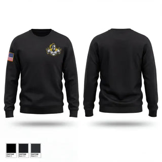 Crew Neck Sweatshirt, Black Knights, Army, Teamtime, Team time, sublimation, custom sports apparel, team uniforms, spirit wear, spiritwear, sports uniforms, custom shirts, team store, custom team store, fundraiser sports, apparel fundraiser