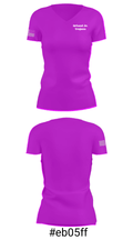 Orland Jr. Trojans 70429402 Women's Short Sleeve V-neck Shirt - 21