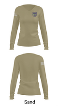 Andover Township Police Department 13076231 Women's Long Sleeve V-neck Shirt - 92