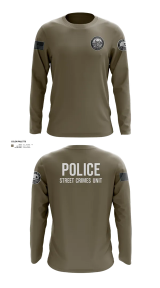 Long Sleeve Performance Shirt, STREET CRIMES, , Teamtime, Team time, sublimation, custom sports apparel, team uniforms, spirit wear, spiritwear, sports uniforms, custom shirts, team store, custom team store, fundraiser sports, apparel fundraiser