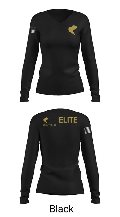 OSO Elite Realty 17938527 Women's Long Sleeve V-neck Shirt - 35