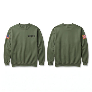 Crew Neck Sweatshirt, Sheriff, Police, Teamtime, Team time, sublimation, custom sports apparel, team uniforms, spirit wear, spiritwear, sports uniforms, custom shirts, team store, custom team store, fundraiser sports, apparel fundraiser