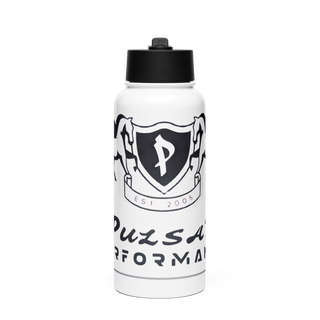 pulsar performance Stainless Steel Water Bottle with a Straw Lid