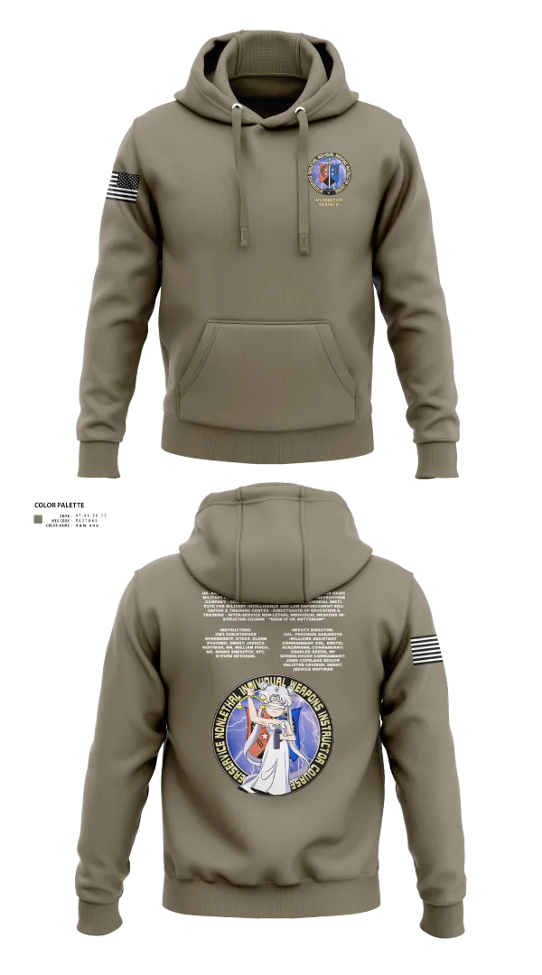 Hoodie, Fort Leonard Wood Basic Military Police Schoolhouse Instructors & Faculty, , Teamtime, Team time, sublimation, custom sports apparel, team uniforms, spirit wear, spiritwear, sports uniforms, custom shirts, team store, custom team store, fundraiser sports, apparel fundraiser