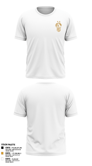 Soft Poly Tee Cotton Like Feel, Aspire FC Lions, Men's Soccer, Teamtime, Team time, sublimation, custom sports apparel, team uniforms, spirit wear, spiritwear, sports uniforms, custom shirts, team store, custom team store, fundraiser sports, apparel fundraiser