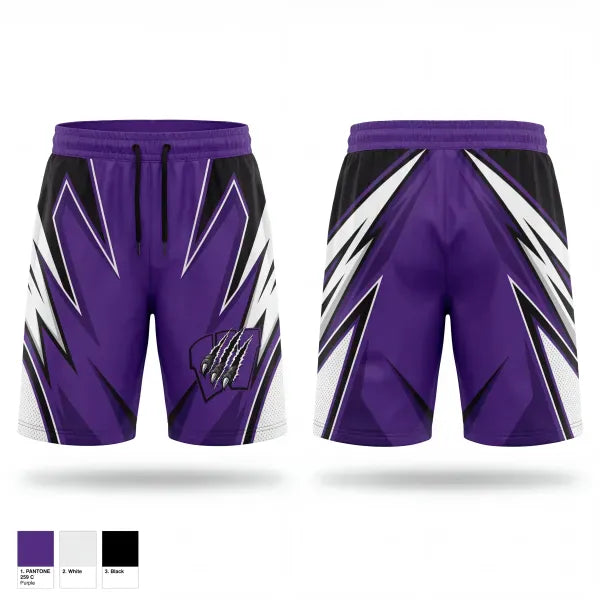 Athletic Shorts With Pockets, Panthers, , Teamtime, Team time, sublimation, custom sports apparel, team uniforms, spirit wear, spiritwear, sports uniforms, custom shirts, team store, custom team store, fundraiser sports, apparel fundraiser