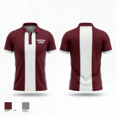 Hamilton Aggies 72800811 Short Sleeve Performance Polo - 1