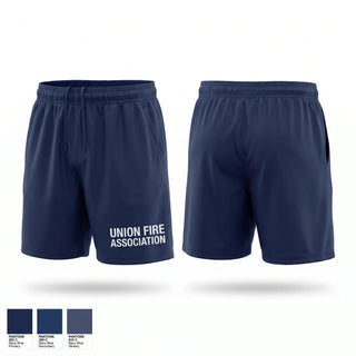 Athletic Shorts With Pockets, Union Fire Association, Fire Department, Teamtime, Team time, sublimation, custom sports apparel, team uniforms, spirit wear, spiritwear, sports uniforms, custom shirts, team store, custom team store, fundraiser sports, apparel fundraiser
