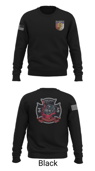Crew Neck Sweatshirt, Truck 35, , Teamtime, Team time, sublimation, custom sports apparel, team uniforms, spirit wear, spiritwear, sports uniforms, custom shirts, team store, custom team store, fundraiser sports, apparel fundraiser
