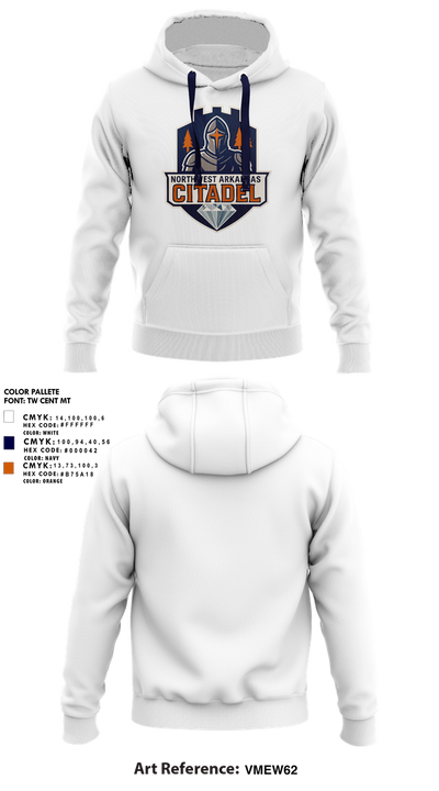 Northwest Arkansas Citadel 63314018 Hoodie - 1