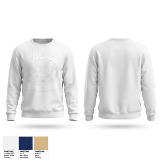 Crew Neck Sweatshirt, Franklin Park Police, Baseball, Teamtime, Team time, sublimation, custom sports apparel, team uniforms, spirit wear, spiritwear, sports uniforms, custom shirts, team store, custom team store, fundraiser sports, apparel fundraiser