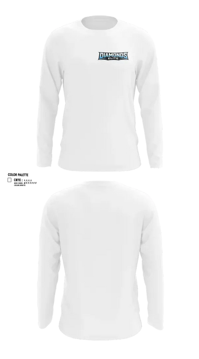 ETX Diamonds Elite 28765199 Long Sleeve Performance Shirt 3