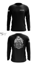 BRAVO 237th BSB 23646028 Long Sleeve Performance Shirt - 100