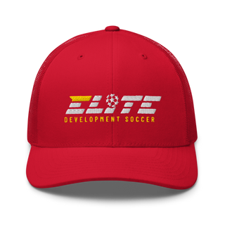 Elite Development Soccer Retro Trucker Hat | Yupoong 6606