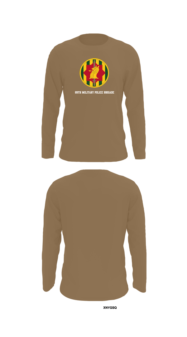 Long Sleeve Performance Shirt, 89th military police brigade, , Teamtime, Team time, sublimation, custom sports apparel, team uniforms, spirit wear, spiritwear, sports uniforms, custom shirts, team store, custom team store, fundraiser sports, apparel fundraiser